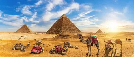 Day tour to the Pyramids, Sphinx, Old cairo  & Egyptian museum with Lunch 